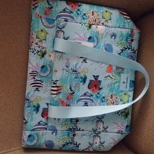 VB Mesh Dual Compartment Tote - Antilles Treasure NWT